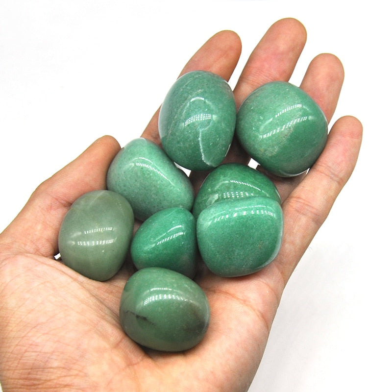 Natural Tumbled Polished Green Aventurine Stone - Ashae's Essentials