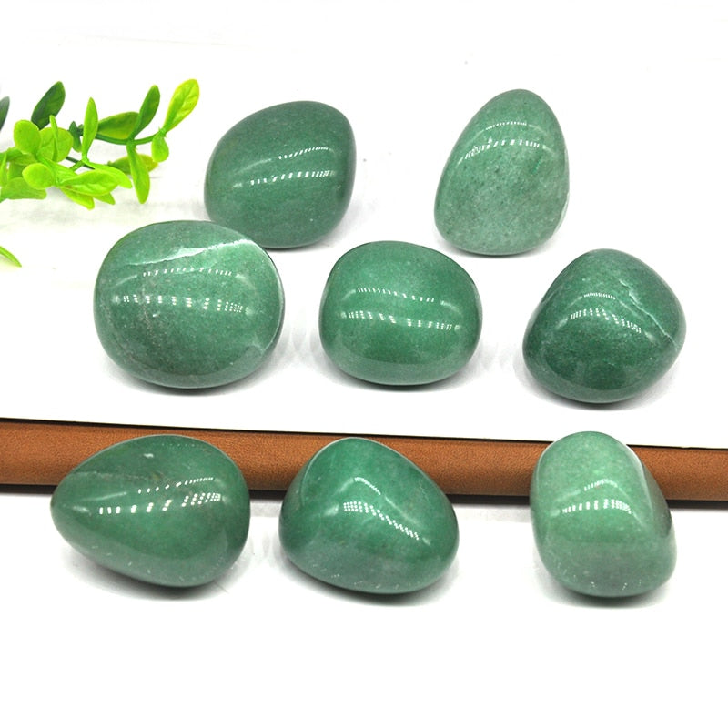 Natural Tumbled Polished Green Aventurine Stone - Ashae's Essentials