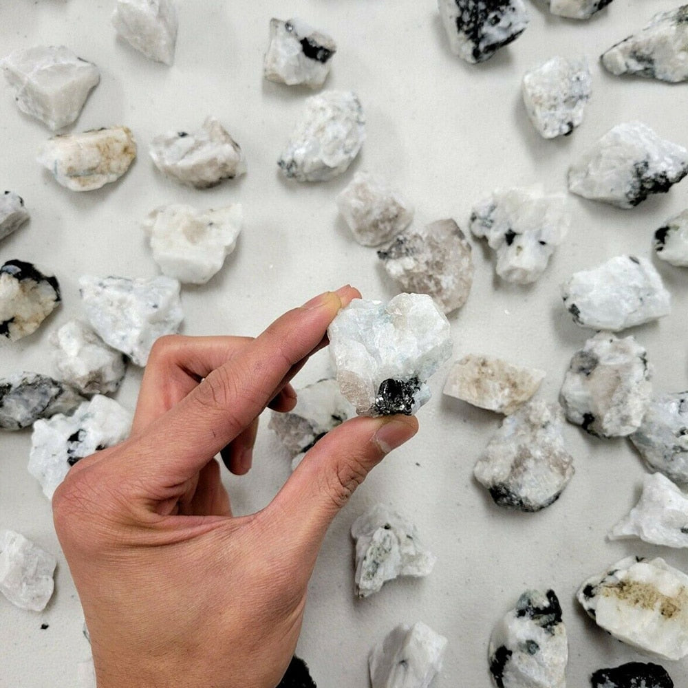 White Rough Moonstone - Ashae's Essentials