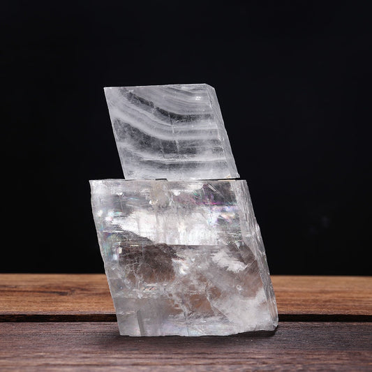 Natural Transparent White Optical Calcite Stone (50g) - Ashae's Essentials