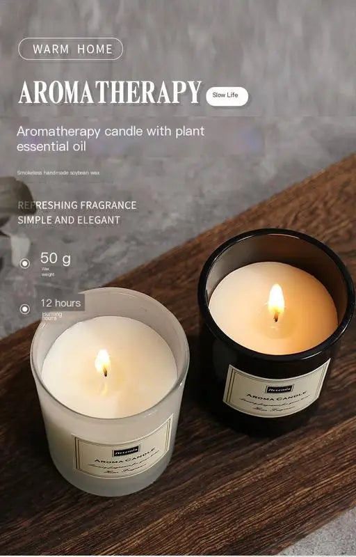 Luxury Candle with Smokeless Scented Wax