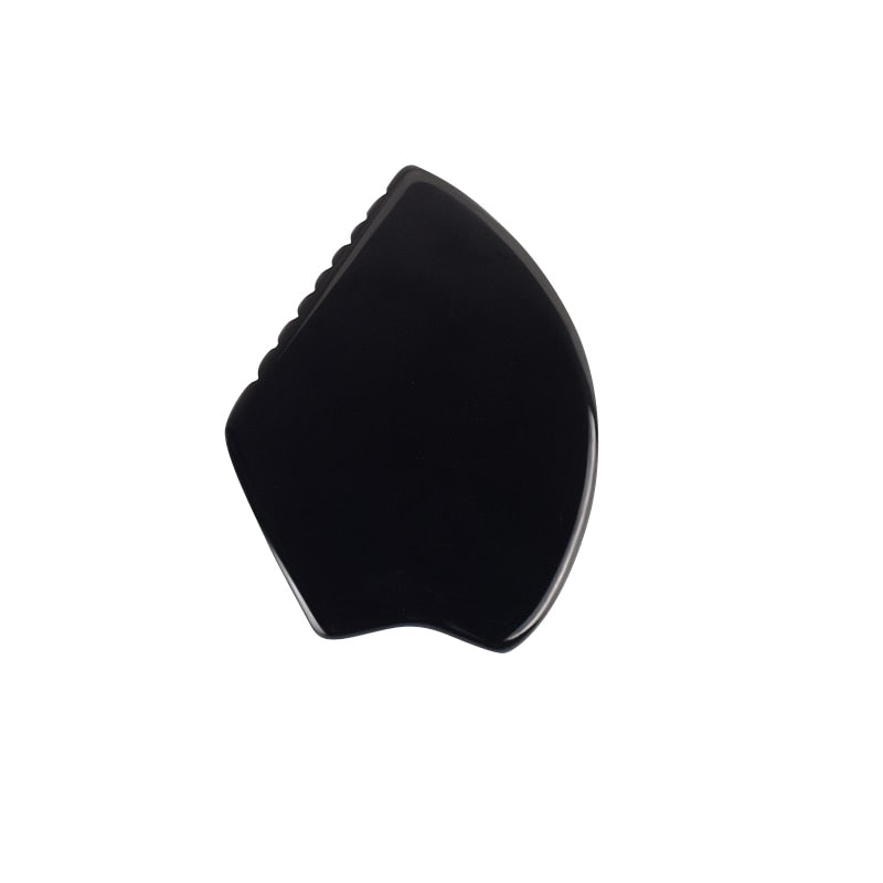 Obsidian Face Gua sha  Massager Acupuncture - Ashae's Essentials