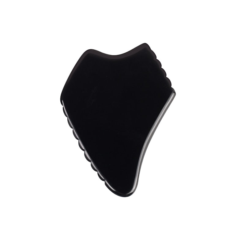 Obsidian Face Gua sha  Massager Acupuncture - Ashae's Essentials