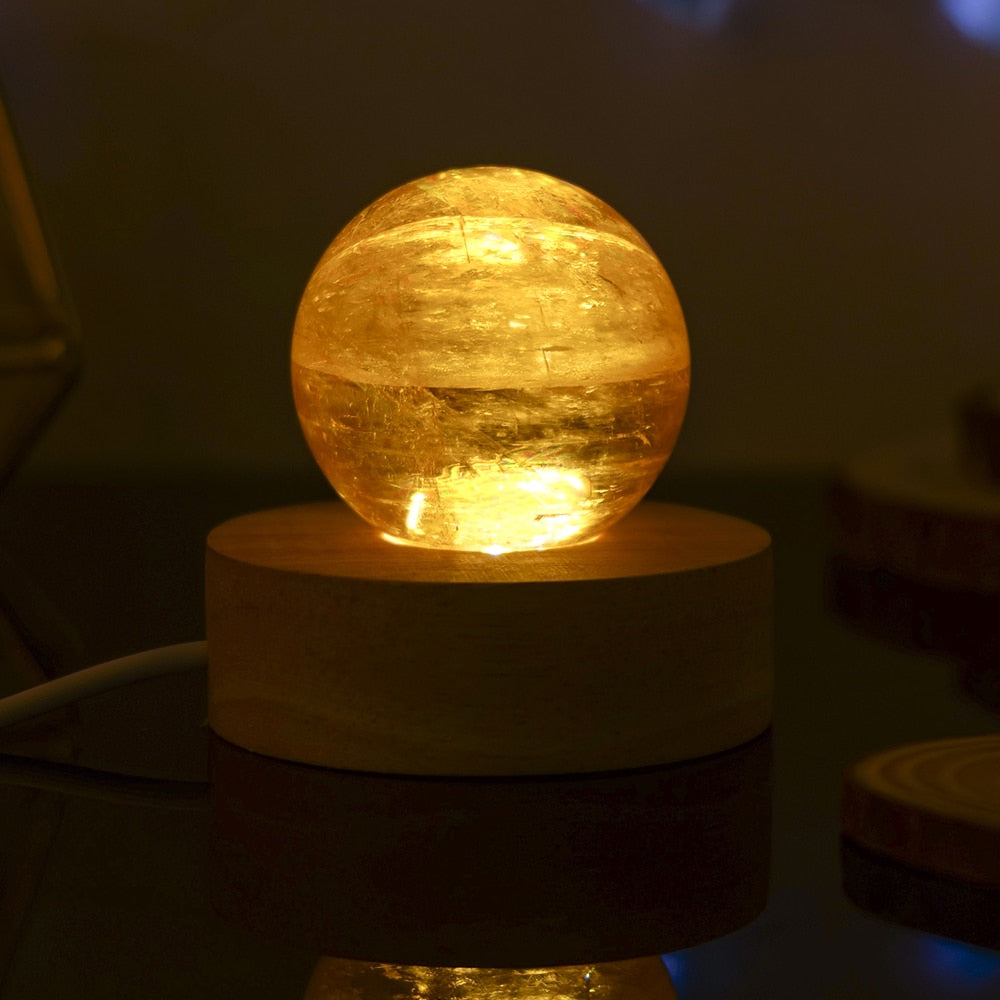 Yellow Calcite Crystal Ball - Ashae's Essentials