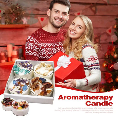 Aromatherapy Natural Scented Candle Set