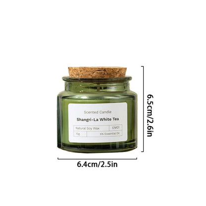 Aromatherapy Creative Fragrance Glass Wax Candle