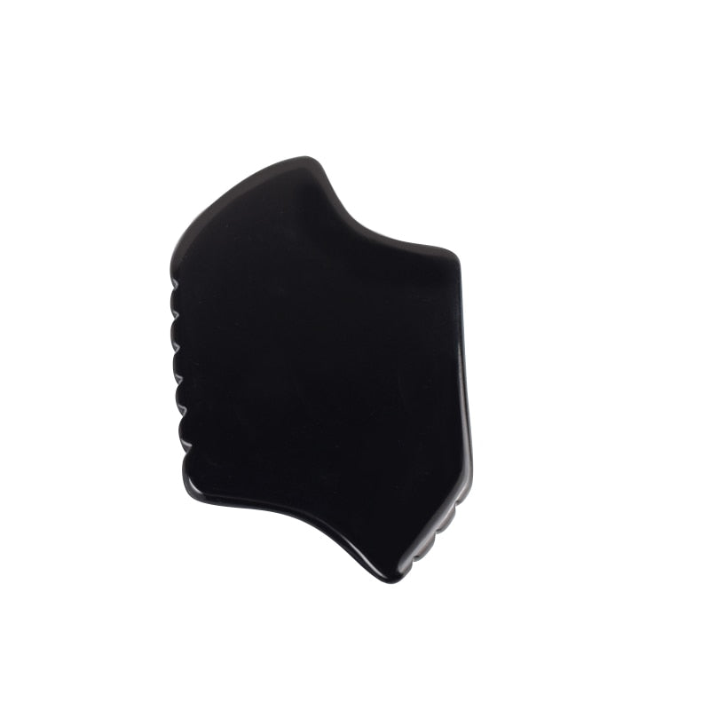 Obsidian Face Gua sha  Massager Acupuncture - Ashae's Essentials