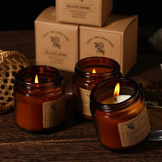 Smokeles Scented Wax Candle