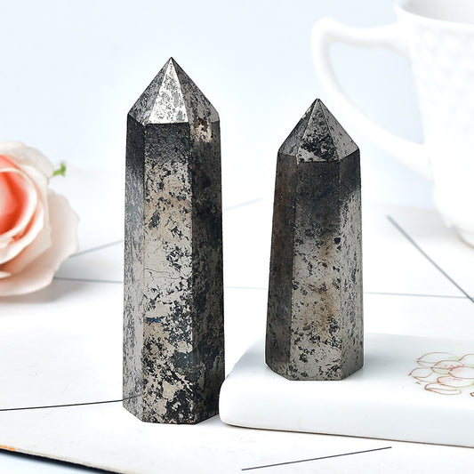 Natural Pointed Hematite Tower Crystal - Ashae's Essentials