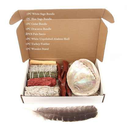 Sage Smudge Kit (with Palo Santo) - Ashae's Essentials