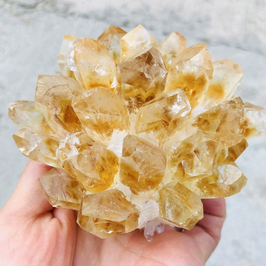 Natural Citrine Crystal Cluster - Ashae's Essentials