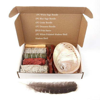 Sage Smudge Kit (with Palo Santo) - Ashae's Essentials